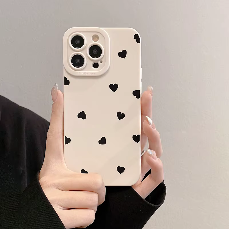 Funda iPhone X-16 Corazón Colorida Antigolpes - imagen 2