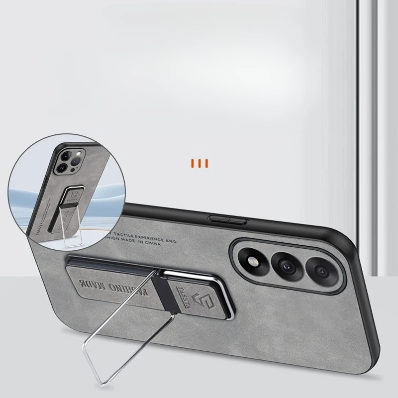 Para Oneplus ACE 5 Ultra Racing Funda de piel de oveja para One Plus ACE5ultra mate silicona parachoques KickStand funda - imagen 4