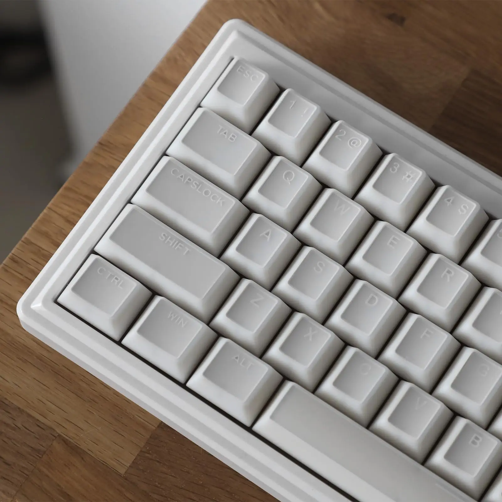 Teclas de teclado de Jade blanco, perfil Cherry, 142 teclas, teclas PBT de doble disparo para interruptores Cherry Gateron MX, Teclado mecánico - imagen 5