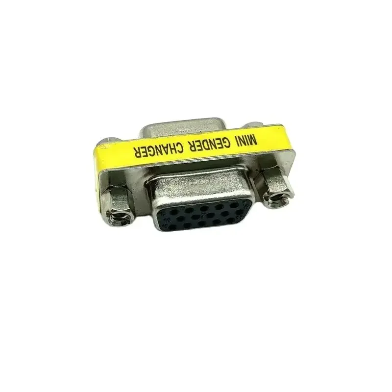 Adaptador cambiador de género DB15 hembra a hembra DSub VGA 15 pines convertidor hembra a hembra para Monitor proyector - imagen 5