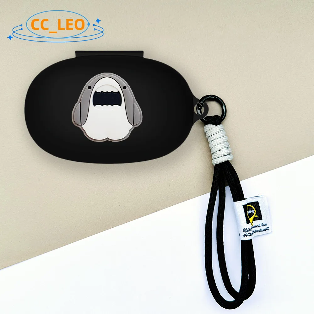 Para JBL Free II funda con cordón colgante encanto lindo Shiba Inu tostada funda suave de silicona JBL Free II cubierta protectora de carcasa a prueba de golpes - imagen 4