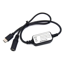 Cable USB-C PD 8 V para Batería Falsa de Cámaras