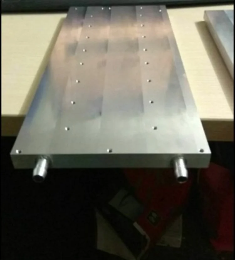 Bloque de refrigeración por agua de aluminio, radiador enfriador de CPU GPU para PC, sistema de refrigeración líquida DIY, molde Industrial, disipación de calor personalizada - imagen 3