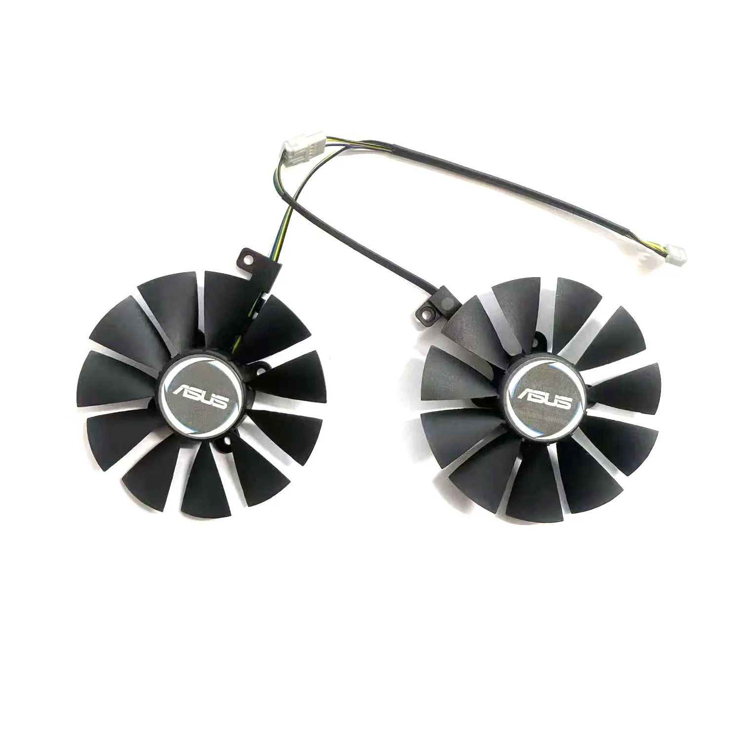 Nuevo ventilador GPU PLD09210S12HH 4PIN GTX1060 1070 para ASUS GTX1060 1070 RX470 480 570 reemplazo de tarjeta gráfica - imagen 3