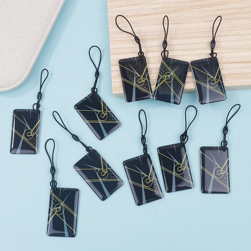 Tarjeta inteligente de 10 piezas en blanco, 13,56 mhz, IC adicional, cifrado, estándar ISO, para Hotel, cerradura de puerta inteligente Tuya - imagen 3