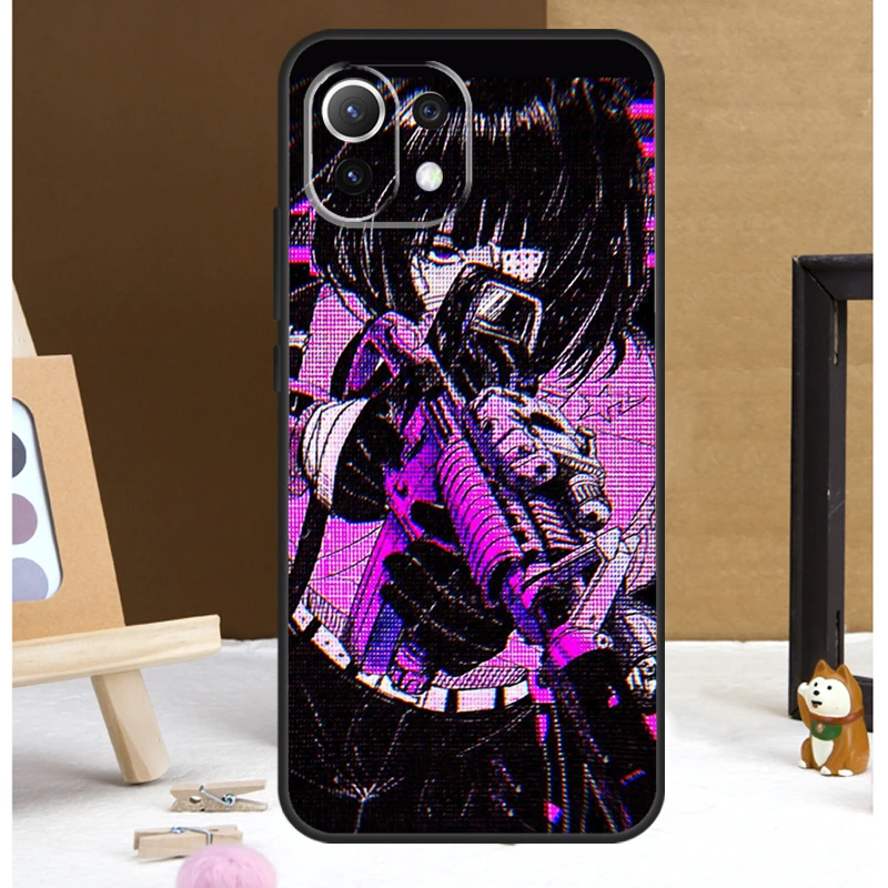 Funda de Anime Vaporwave Glitch para Xiaomi, 14 Ultra, 13, 11T, 12T, 13T Pro, 12 Lite, POCO X6 Pro, X3, X4, X5, M5s, M6, F3, F5 - imagen 5