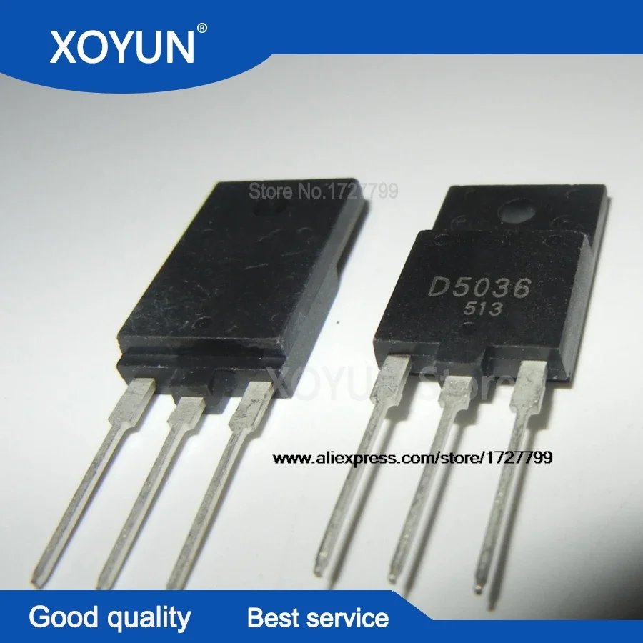 10 Uds D5036 2SD5036 TO-3PF - imagen 2