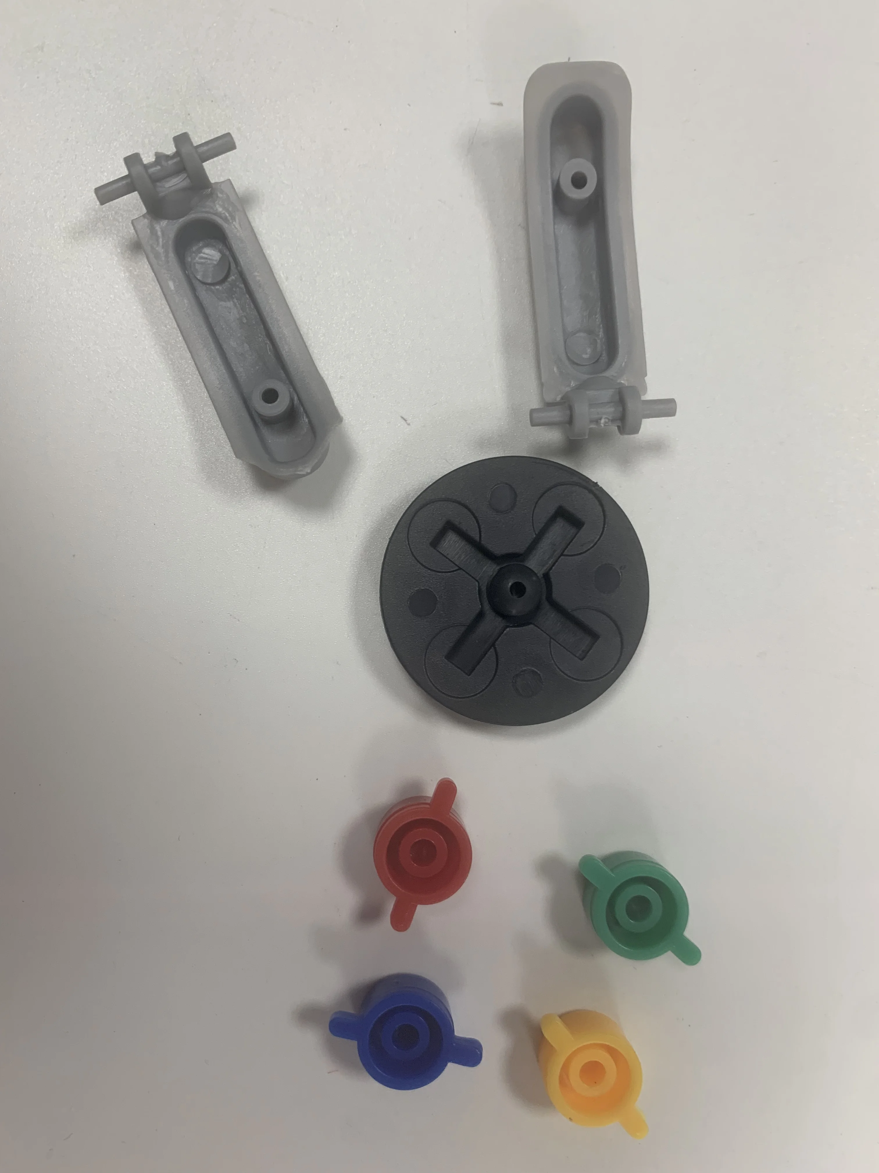 Teclados de botones AB para botones coloridos SNES para almohadillas Super NES D, botones de encendido - imagen 5