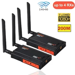 Extensor HDMI Inalámbrico Transmisor Receptor Video Pantalla Compartida