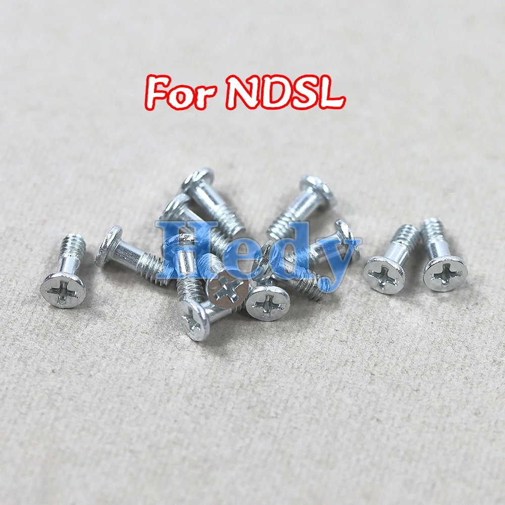 Piezas de reparación de 20 piezas para Nintendo DS Lite, tornillo de cubierta de batería para NDSL, tapa trasera de batería, tornillos de carcasa de puerta de repuesto - imagen 2