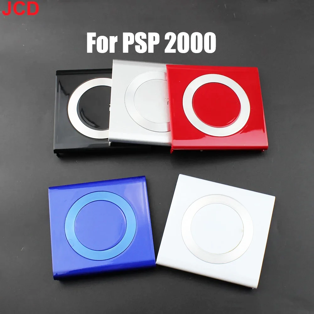 JCD 1 Uds. La cubierta trasera de plástico de Color UMD se utiliza para la cubierta de la puerta trasera de PSP 2000 para accesorios de repuesto de la carcasa de la consola PSP2000