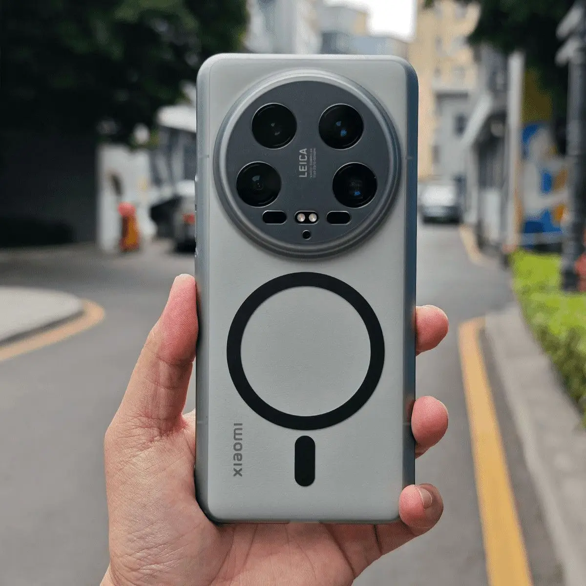 Para Xiaomi Mi 15 Ultra funda dura de PC transparente delgada funda protectora trasera magnética para Xiaomi Mi 15 14 13T Pro Ultra Shell - imagen 2