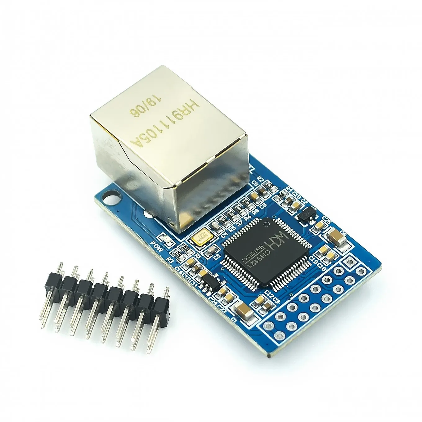 Puerto serie CH9121 a módulo de red Ethernet, módulo de transmisión TTL, microcontrolador Industrial STM32