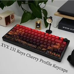 Keycaps XVX PBT Coral Sea – Perfil Cherry Sublimación Lateral