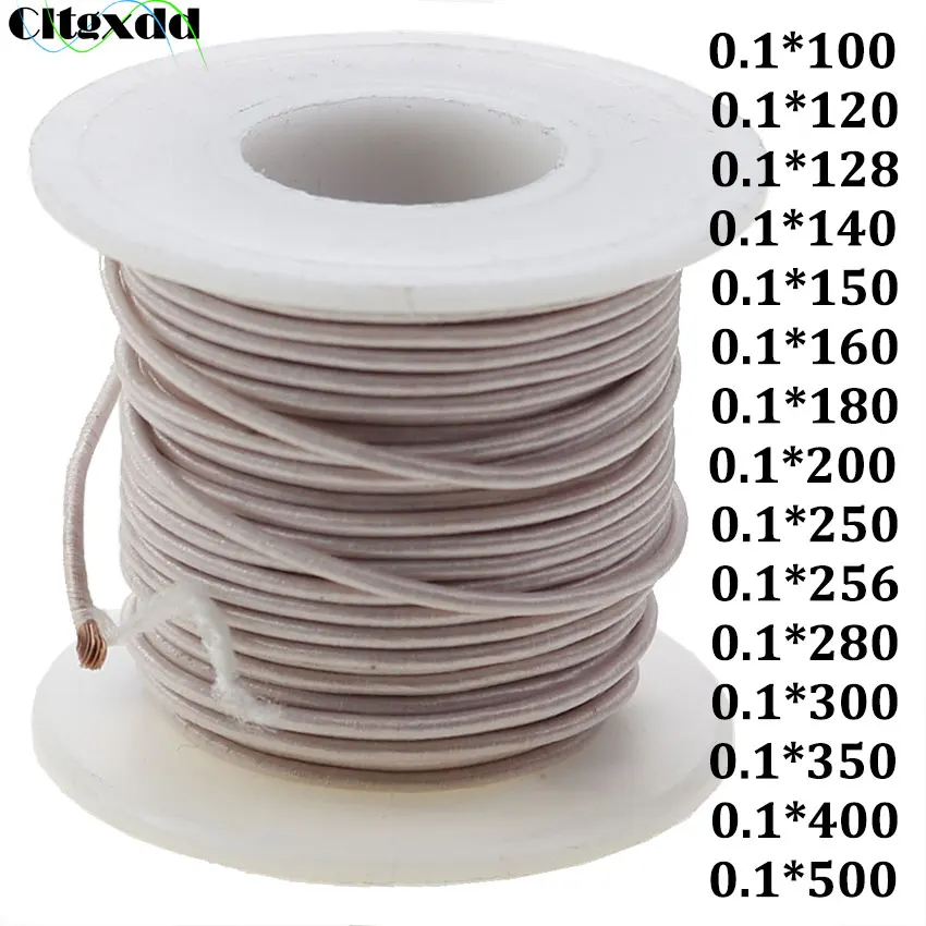 10m 0,1x1 0/120/140/150/160/200 ~ 400 hebras antena de mina Litz cable multihebra poliéster seda sobre trenzado alambre trenzado - imagen 2