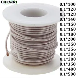 Cable Litz Trenzado de Hilo Múltiple con Seda y Poliéster