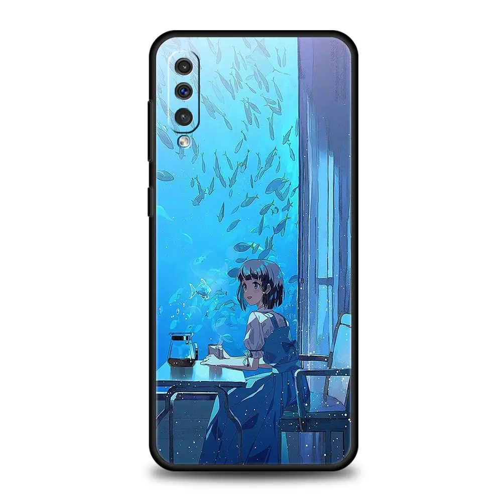 Funda de verano Sky para teléfono móvil, carcasa para Samsung A54, A52, A24, A14, A50, A70, A30, A40, A20S, A20E, A02S, A12, A22, A34, A42, A32, 5G, A04s - imagen 3