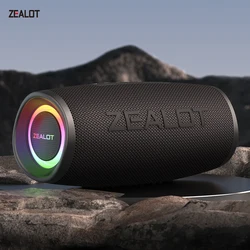 ZEALOT S56 – Altavoz Bluetooth 40W Impermeable IPX6 para Camping