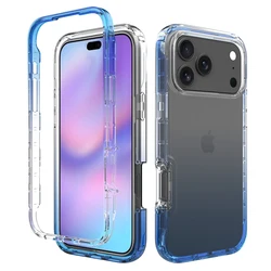 Funda Antigolpes Transparente iPhone 17-11 / Pro Max XR XS – Protección Completa
