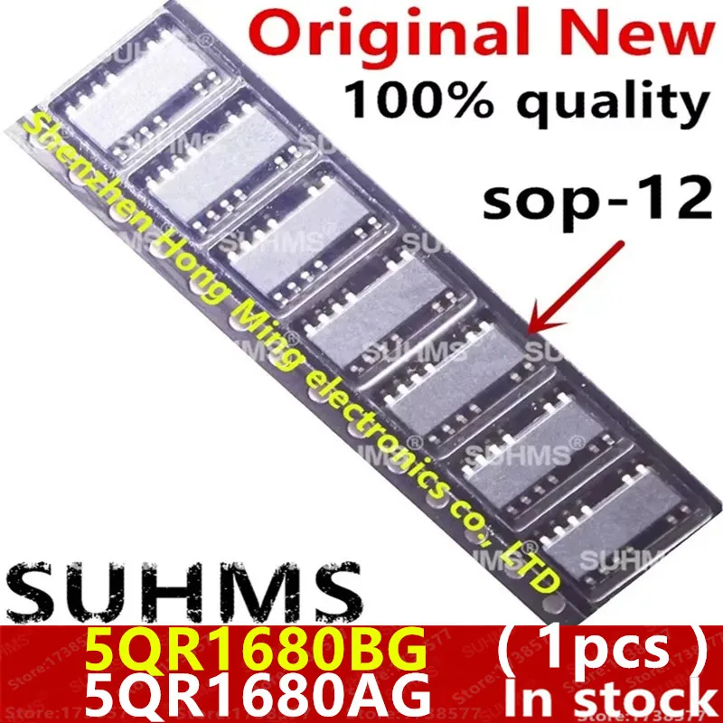 (1 pieza) 100% nuevo 5QR1680BG ICE5QR1680BG 5QR1680AG ICE5QR1680AG sop-12