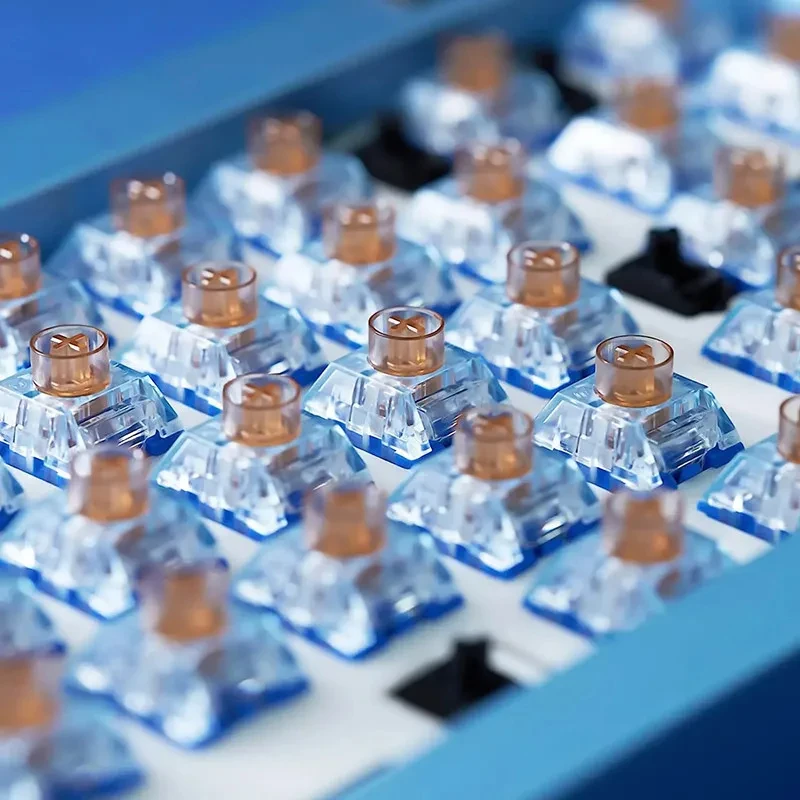 Kailh Deep Sea Pro Whale interruptores táctiles silenciosos interruptores lineales Island para interruptor de teclado mecánico lubricado - imagen 2