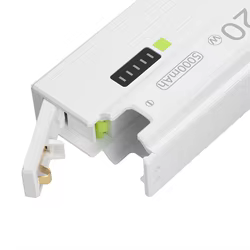 Caja DIY de energía móvil, carga rápida bidireccional, diseño de liberación rápida, indicador de potencia, caja de batería, carcasa de energía móvil