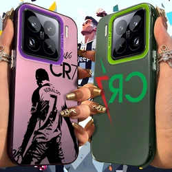 Funda Rígida Acrílica Esmerilada CR7 para Xiaomi y POCO