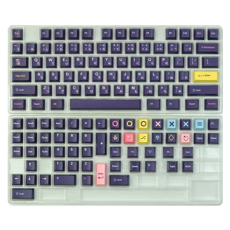 Juego de 132 teclas GMK Future Funk para teclado mecánico MX Switch PBT 5 lados tinte subcama Keycap Cherry Profile - imagen 3