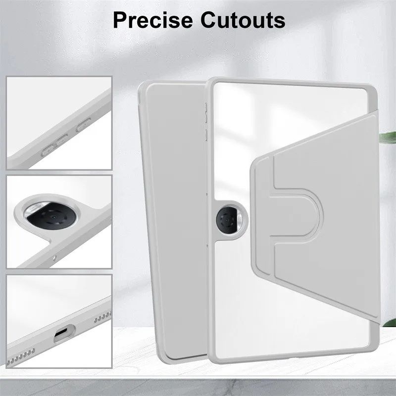 360 °   Funda con rotación para OnePlus Pad 2 Pad2 (2024), funda con soporte de cuero PU de 12,1 pulgadas para OnePlus Pad Pro, funda magnética para tableta de 12,1 pulgadas - imagen 3