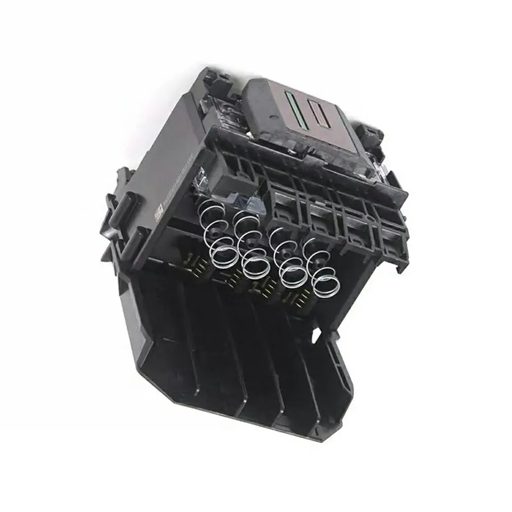 Un dispositivo electrónico negro y gris con fondo blanco