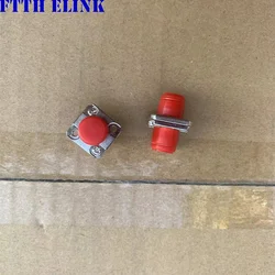Acoplador Fibra Óptica FC Dual ELINK – Metal Soldado SM/MM