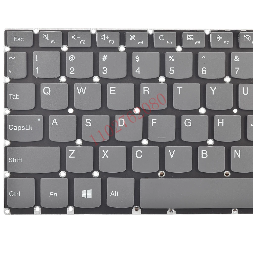 Teclado US para Lenovo Yoga 330-13IKB FLEX11 330-11IGM, serie S130-11IGM, gris, sin retroiluminación - imagen 2