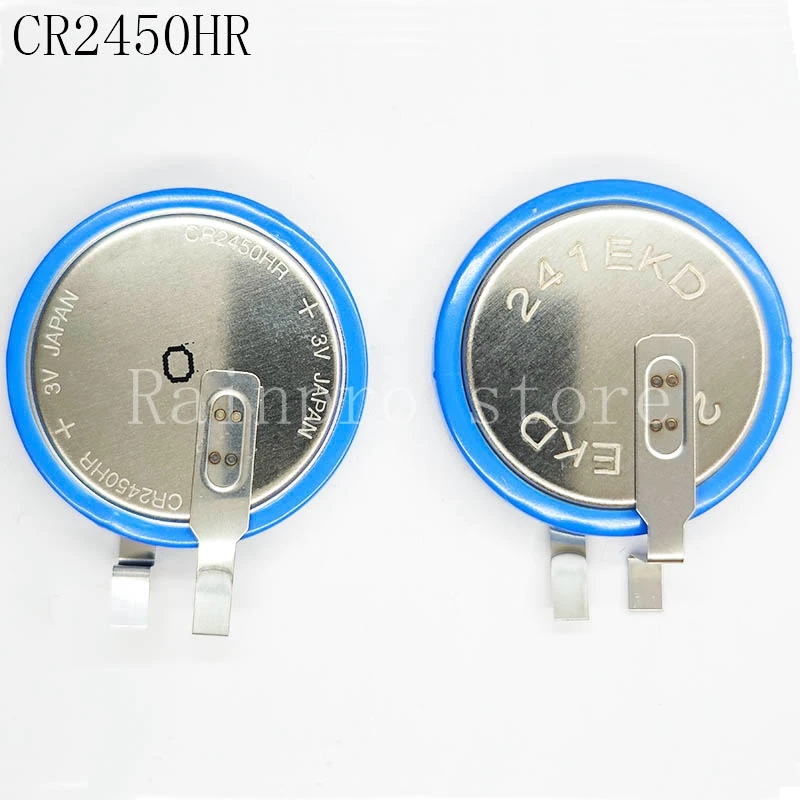 1 unids/lote CR2450HR 2450 3V batería de monitor de presión de neumáticos de coche 3V resistencia a altas temperaturas incorporada
