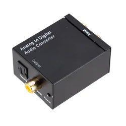 Grwibeou Conversor Analógico a Digital – Adaptador Audio Toslink