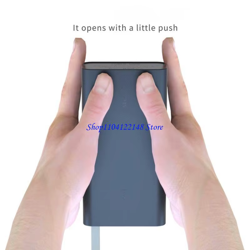 Banco energía P9FA 18650 para estuche, cargador inalámbrico carga teléfono móvil con USB Dual, batería - imagen 4