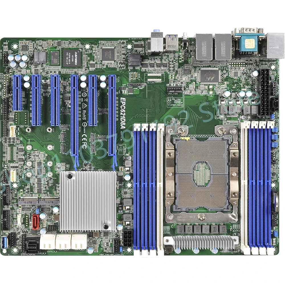 REG DDR4 LGA3647 IPMI compatible con 8124 8124M 8171M 8172M 8175M placa base de servidor EPC621D8A - imagen 3