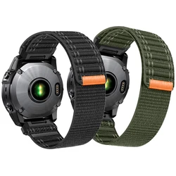 Correa Garmin QuickFit de nailon deportiva de 22 y 26 mm