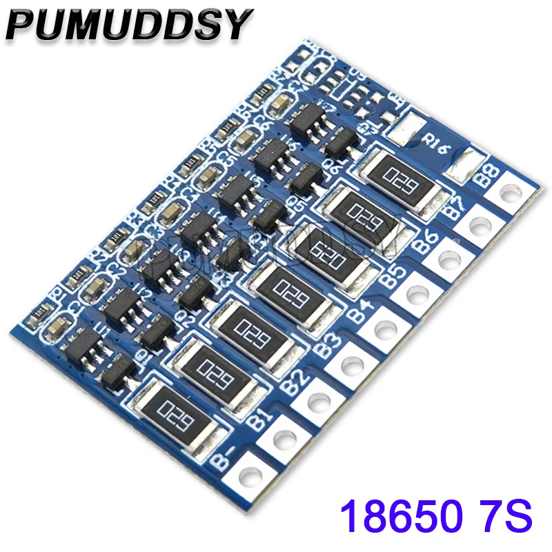 Placa de protección de cargador de batería de litio 3S 4S 6S 7S 8S BMS 18650, equilibrador de Banco de energía Li-ion Lipo PCB, ecualizador de carga - imagen 4