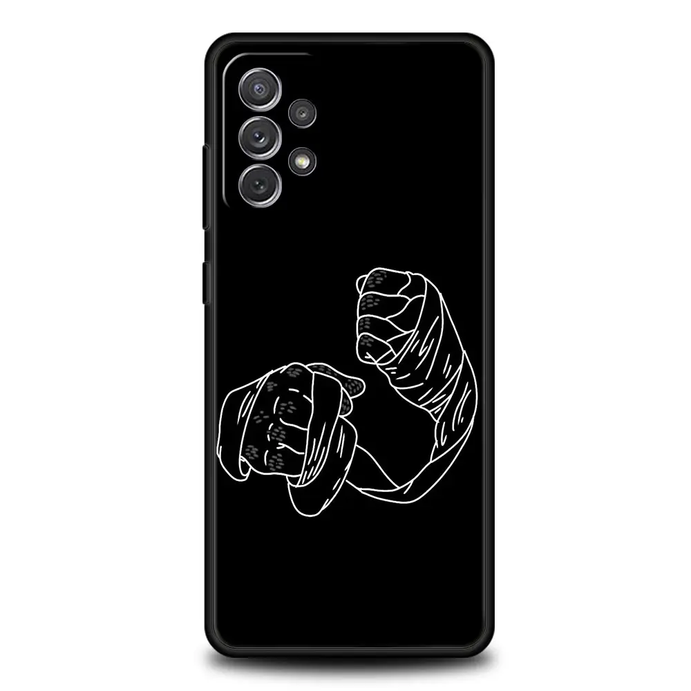 Funda de teléfono con temática de campeón de boxeo para Samsung A51 A71 A21S A17 A11 A15 A25 A23 A33 A53 A73 A07 A03S A05S A13 A35 A55 5G - imagen 3