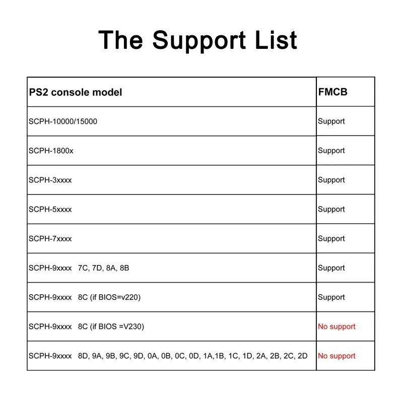 Tarjeta FMCB gratis McBoot para Sony PS2 para Playstation 2 Slim 8MB/16MB/32MB/64MB tarjeta de memoria V1.953 OPL MC Boot para accesorios de PS2 - imagen 5