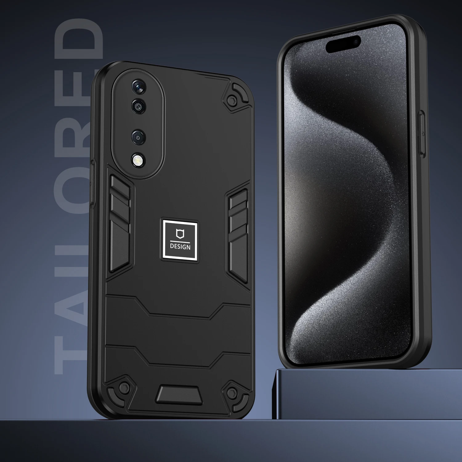 Funda a prueba de golpes para Huawei Honor X7b, carcasa rígida de lujo, protección de silicona, CLK-LX1, CLK-LX2, CLK-LX3