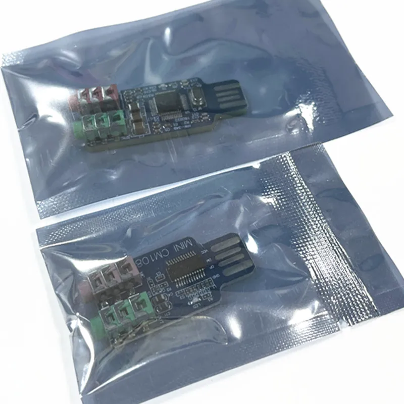 Tarjeta de sonido USB sin conductor CM108, Conector de micrófono para auriculares de 3,5mm, tarjeta de Chip de sonido externa, tarjeta de sonido estéreo para ordenador portátil - imagen 5