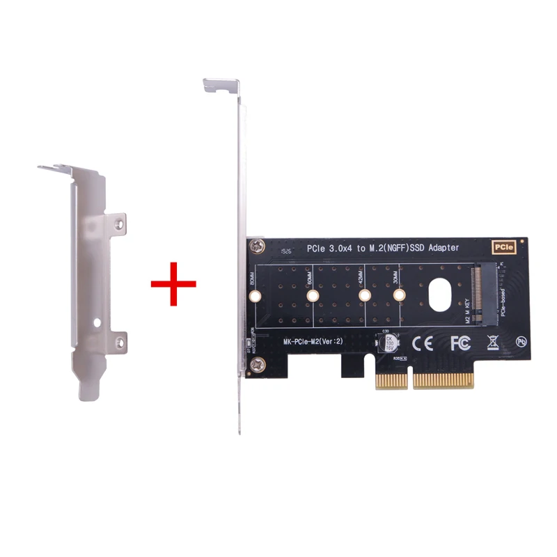 Tarjeta convertidora M.2 NVMe SSD NGFF a PCIE X4, Multiplicador PCI-e PCI Express 3,0 4X a 2230-2280 M.2 SSD M2 PCIE - imagen 5