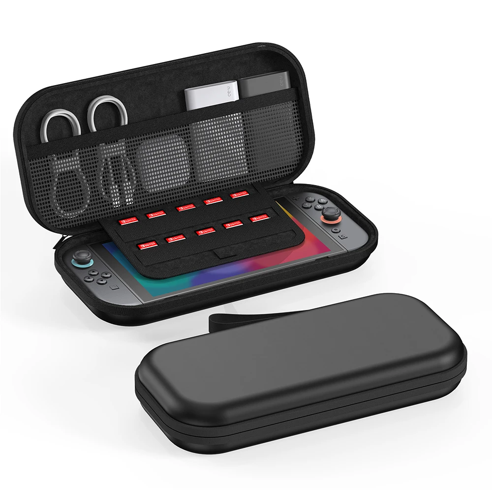 Nuevo estuche Switch 2, bolsa de almacenamiento de transporte portátil, funda protectora con correa, bolso Compatible con accesorios para Nintendo Switch 2