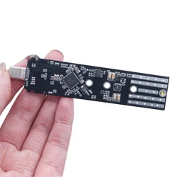 Caja Externa M.2 NVMe/SATA a USB-C 3.0