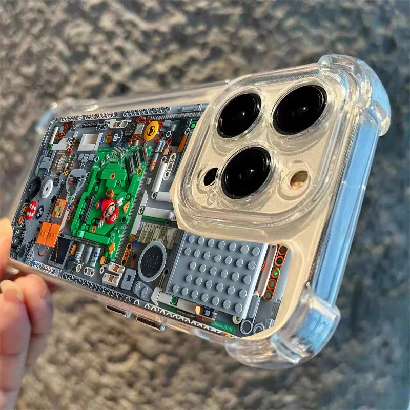 Funda con estampado de Super Mario para Samsung Galaxy A56 5G A55 A36 A35 A26 A16 A15 A14 A54 A53 A52 A51 A33 A32 A23 A25 A06 A05 A05S A04 - imagen 5