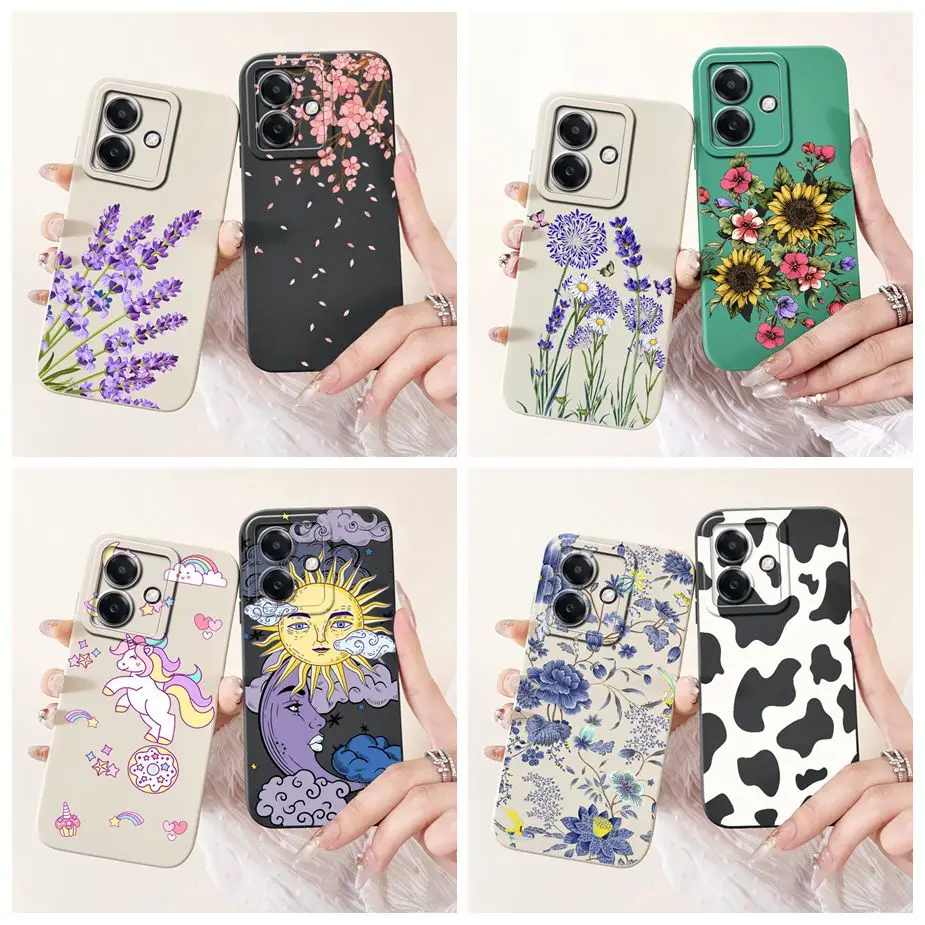 Funda de silicona suave para Oppo A40 A40m, carcasa de lujo pintada en caramelo, 6,67 pulgadas, CPH2669