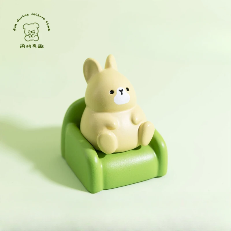 1 unidad de teclas de conejito, teclas personalizadas, teclas Esc individuales, teclas en forma 3D