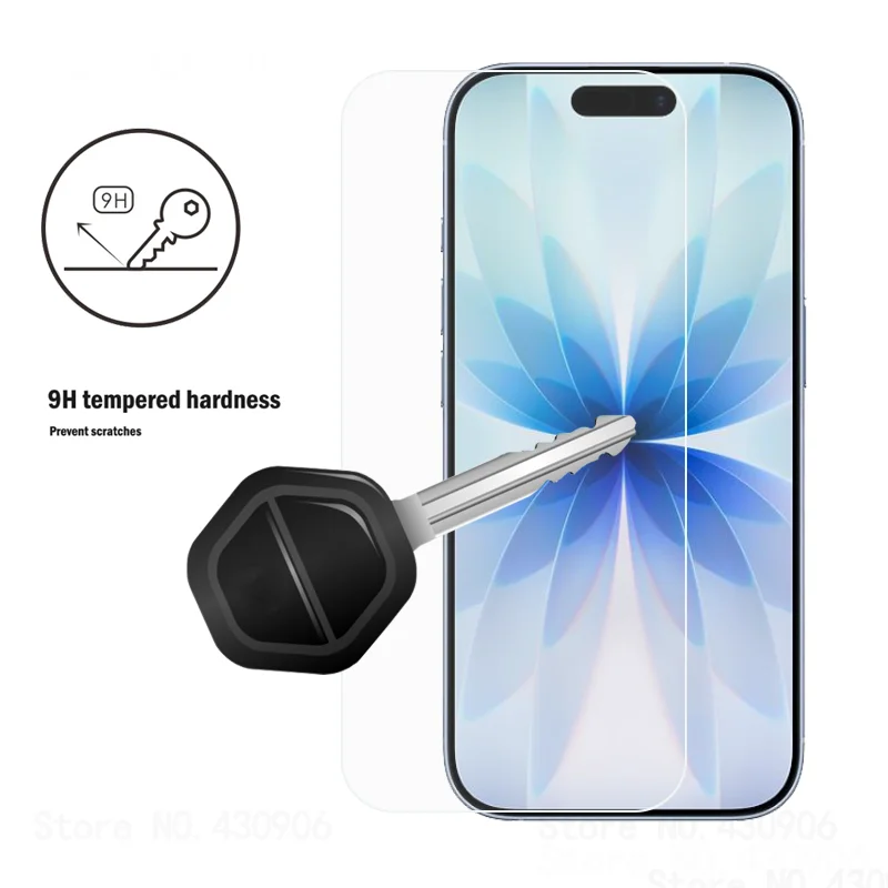 Para iPhone 17 Pro Protector de pantalla Cobertura para iPhone 17 Air 17 Pro Max Película de vidrio templado transparente de alta calidad 2.5D 9H - imagen 4