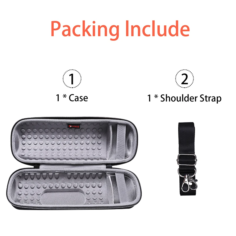 XANAD Funda EVA para JBL Charge Essential Case Altavoz Bluetooth inalámbrico portátil resistente al agua [El altavoz no es incluida] - imagen 5